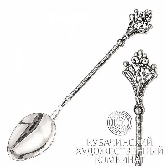 Ложка чайная из серебра 925 пробы