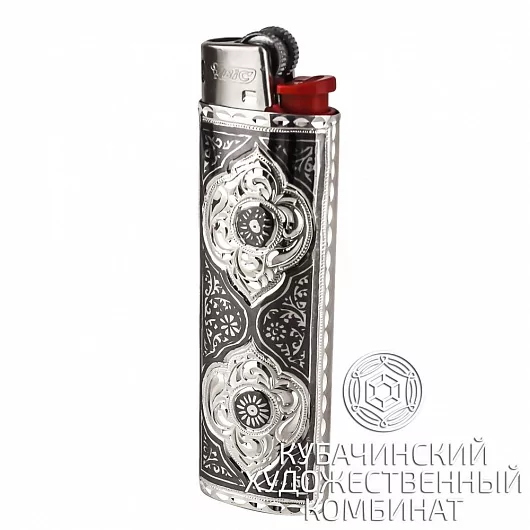 Зажигалка из серебра