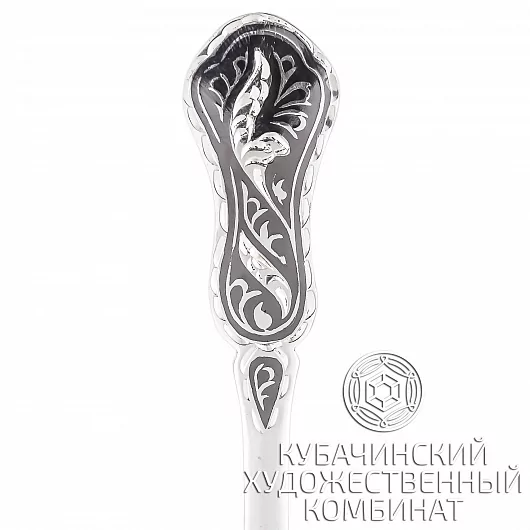 Вилка десертная из серебра 925 пробы