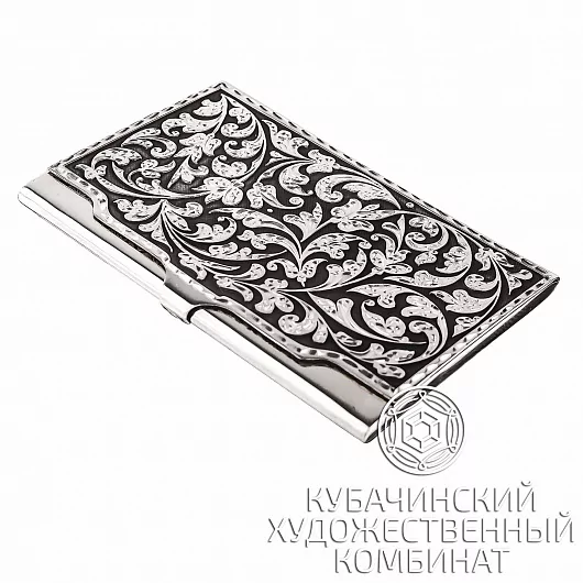 Картхолдер серебряный
