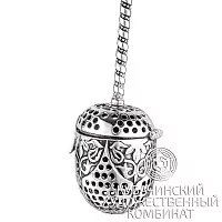 Ситечко для чая из серебра 925 пробы