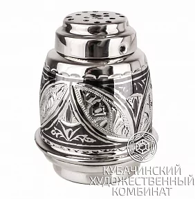 Солонка серебряная