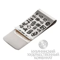Зажим из серебра