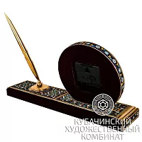 Настольные часы из серебра