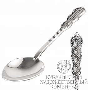 Ложка чайная из серебра 925 пробы