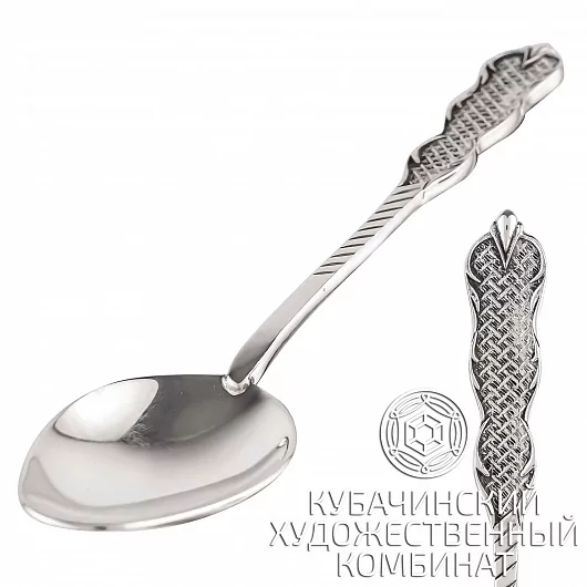 Ложка чайная из серебра 925 пробы