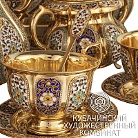 Чайный сервиз из серебра