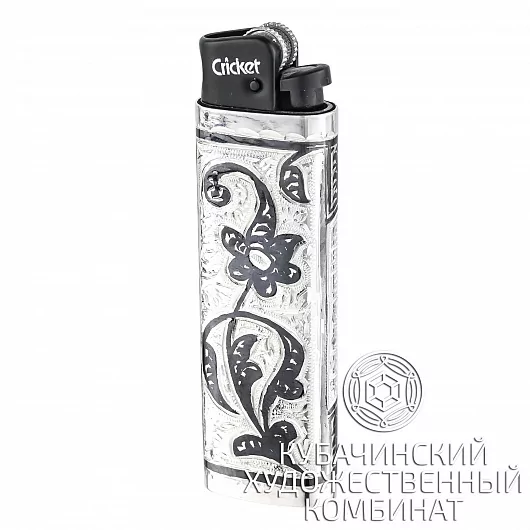 Зажигалка из серебра