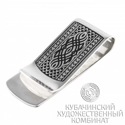 Зажим из серебра