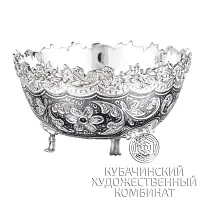 Конфетница из серебра