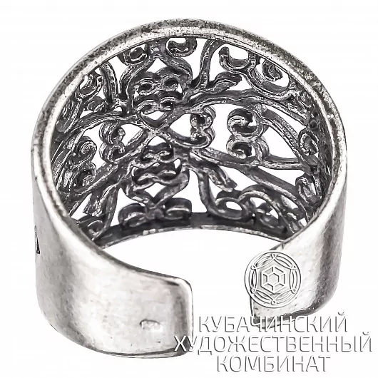Кольцо серебряное 925 пробы