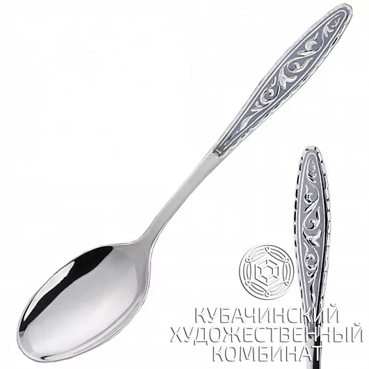 Ложка десертная из серебра
