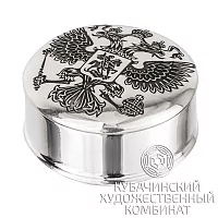 Таблетница из серебра