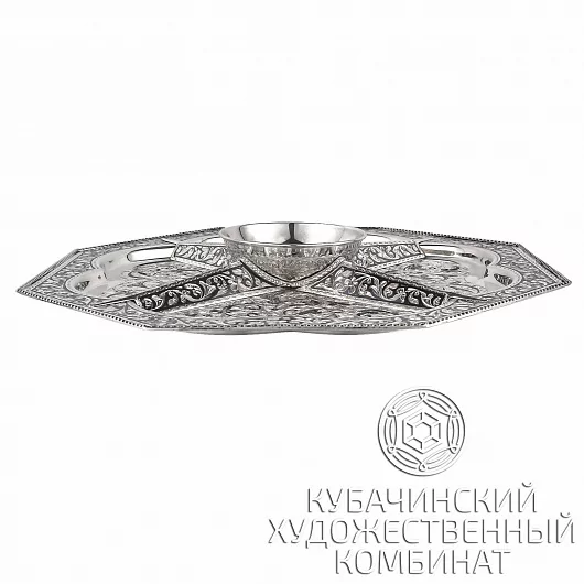 Менажница из серебра