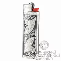 Зажигалка из серебра