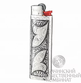 Зажигалка из серебра