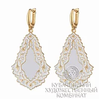 Серьги из серебра 925 пробы