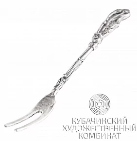Вилка из серебра 925 пробы