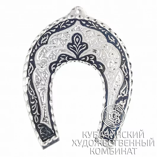 Подкова из серебра