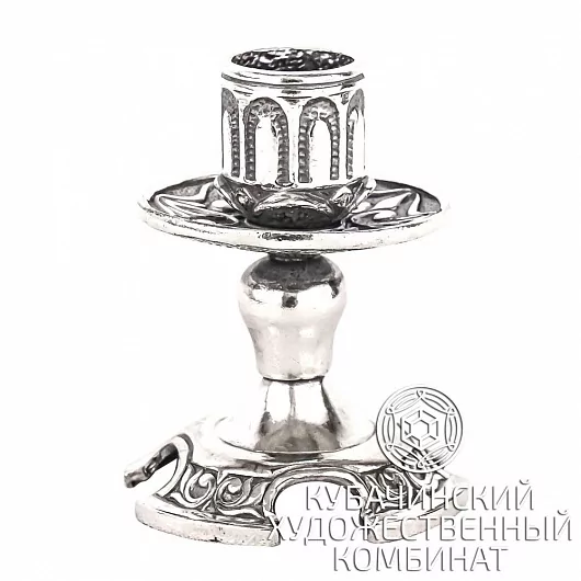 Подсвечник из серебра