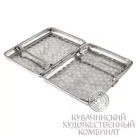 Портсигар из серебра
