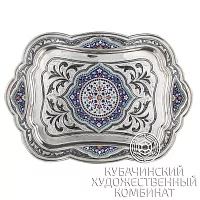 Поднос из серебра