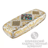 Футляр серебряный для очков 