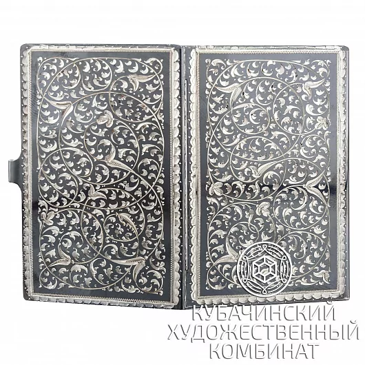 Визитница из серебра 925 пробы