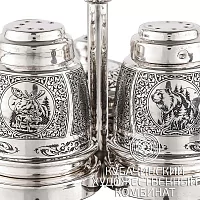 Набор для специй из серебра