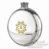 Фляга из серебра на 185 мл