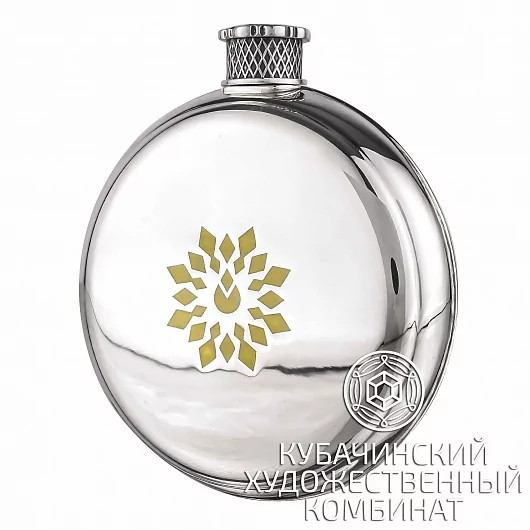 Фляга из серебра на 185 мл