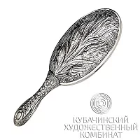 Зеркало "Бутоны" из серебра 925 пробы