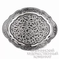 Поднос из серебра