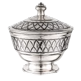 Икорница из серебра
