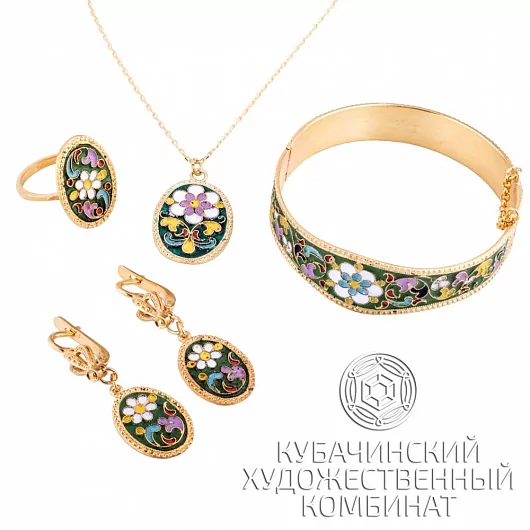 Комплект с эмалью
