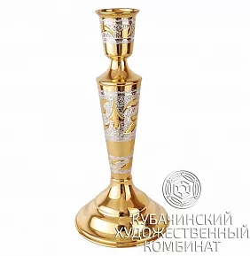 Подсвечник из серебра