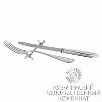 Подставка под столовые приборы из серебра 925 пробы