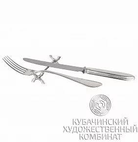 Подставка под столовые приборы из серебра 925 пробы