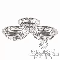 Менажница из серебра