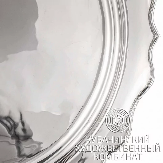 Поднос из серебра