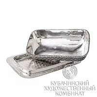 Масленка из серебра