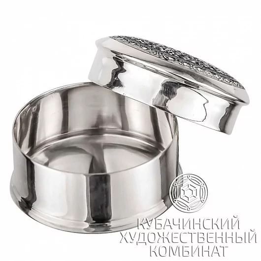 Таблетница из серебра