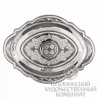 Поднос из серебра