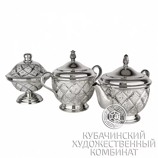 Набор для чая из серебра