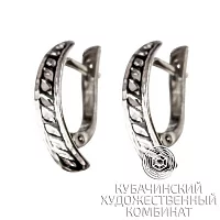 Серьги из серебра