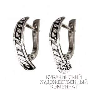 Серьги из серебра