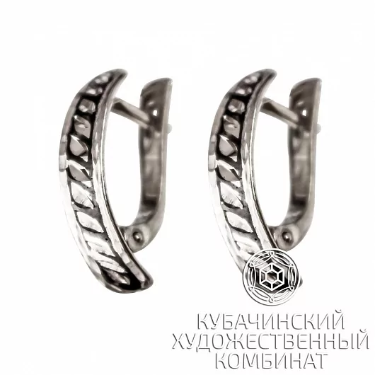 Серьги из серебра
