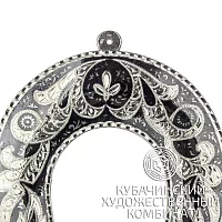 Подкова серебряная