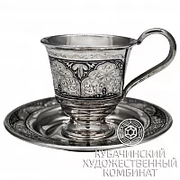 Серебряная Чайная пара