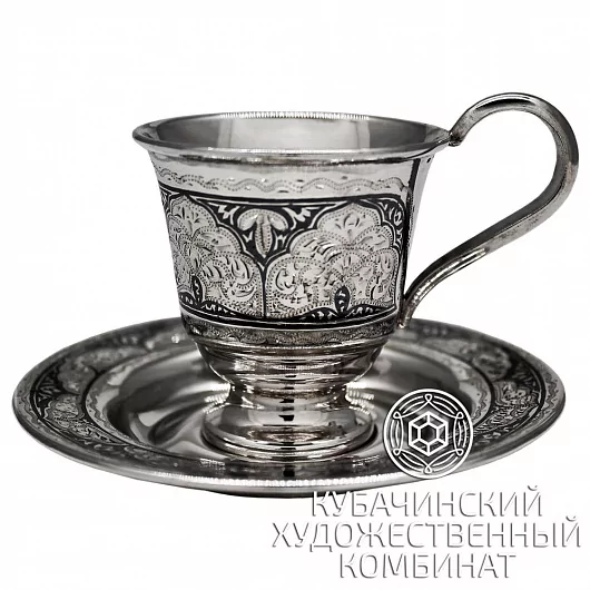 Серебряная Чайная пара